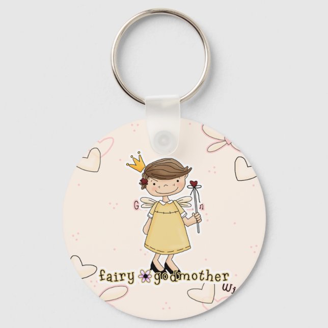 Fairy Godmor Nyckelring (Framsida)