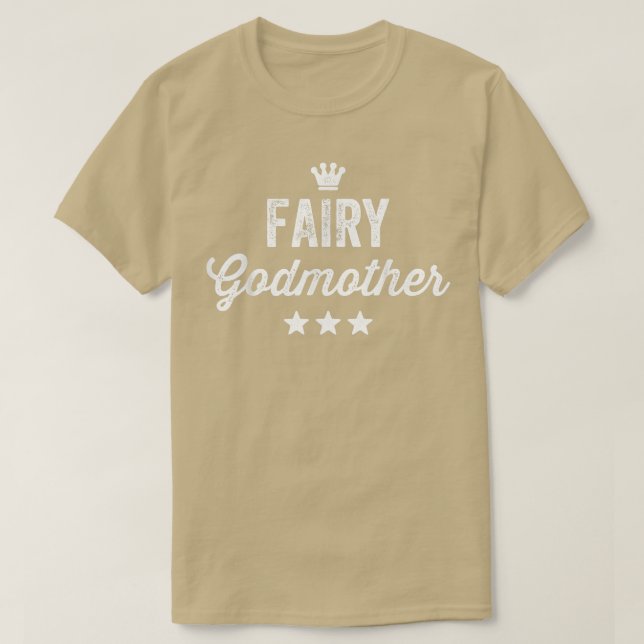 Fairy Godmor T Trollspö Star Spell Fantasy Gift Shirt (Design framsida)