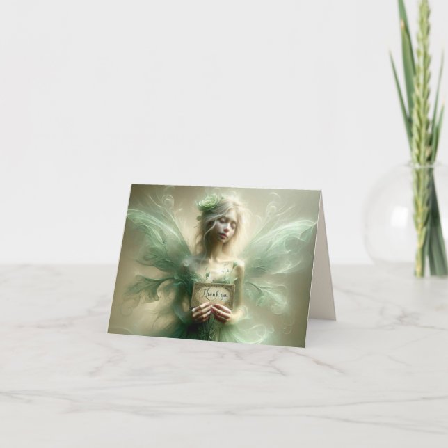 FAIRY GODMOTHER TAANK DU CARD TACK KORT (Framsida)