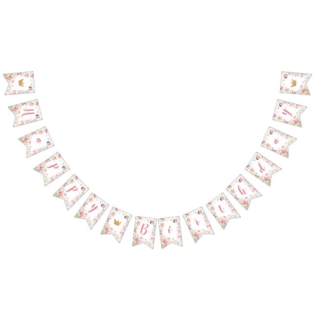 Fairy Grattis på födelsedagen Banner Vimplar (Alla)