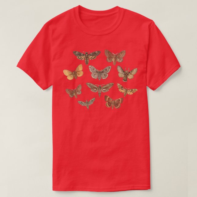 Fairy Grunge Fairycore Aesthetic Luna Moth Grunge T Shirt (Design framsida)