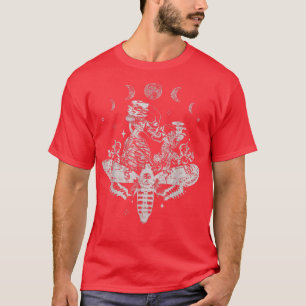 Fairy Grunge Fairycore Aesthetic Skeleton Goth Lun T Shirt