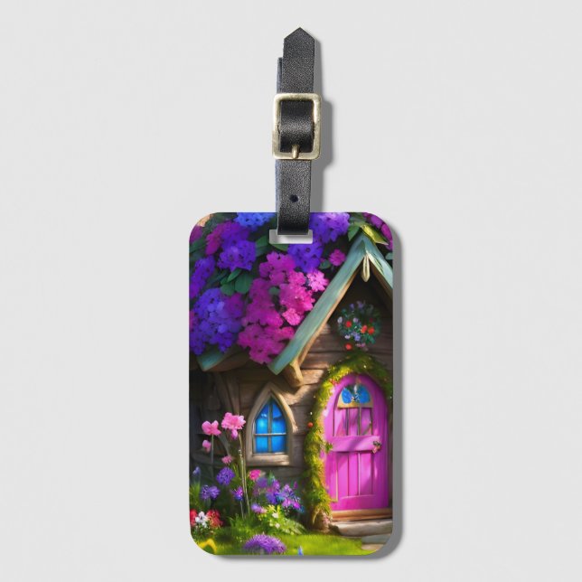 Fairy House Bagagebricka (Framsida vertikal)