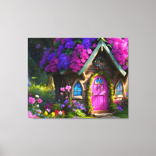 Fairy House Canvastryck (Framsida)