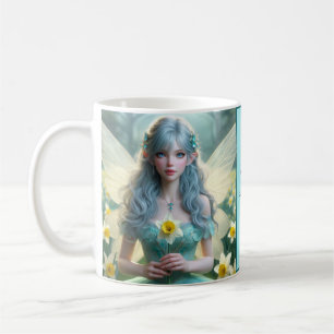 Fairy i Daffodils Kaffemugg