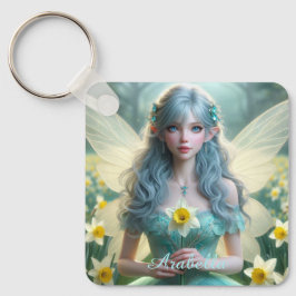 Fairy i Daffodils Nyckelring