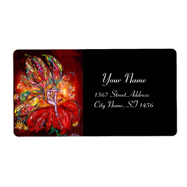 FAIRY IN RED FRAKTSEDEL (Framsidan)