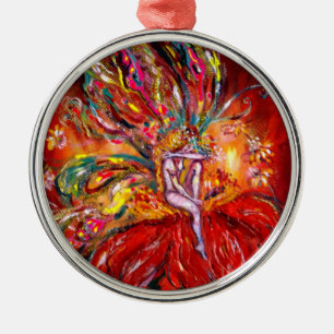 FAIRY IN RED JULGRANSPRYDNAD METALL