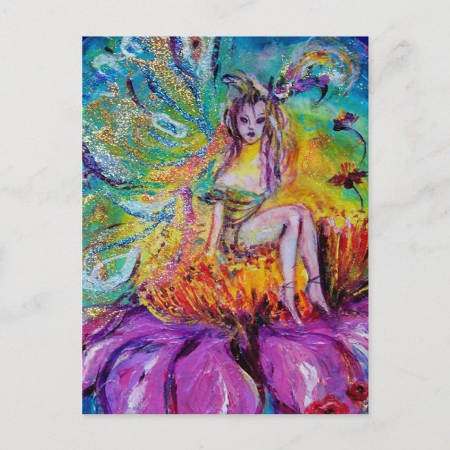 FAIRY IN THE NATT Details (KVÄLL) Vykort (Framsida)