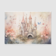 FAIRY KINGDOM BLOMMIGT DECOUPAGE TISSUE PAPER