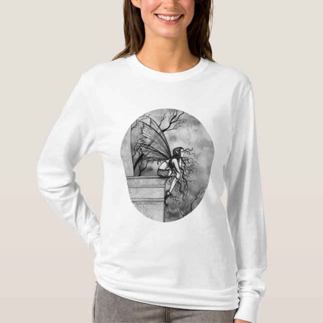 Fairy Långärmad Comfy Shirt T Shirt (Framsida)