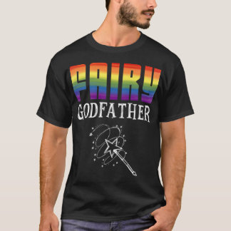 Fairy LGBT Pride Equality Awareness Godfather  T Shirt