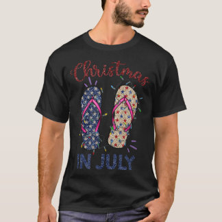 Fairy Light FliFlp Flop Manar Woman Kids jul i T Shirt
