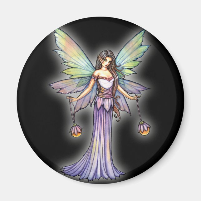 Fairy Ljus av Molly Harrison Magnet (Framsidan)