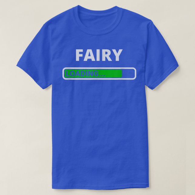 Fairy Loading Coola Halloween Costume Loading T Shirt (Design framsida)