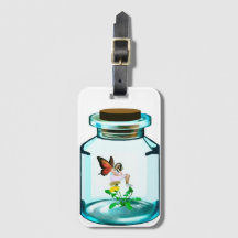 Fairy Luggage Tag-nummer