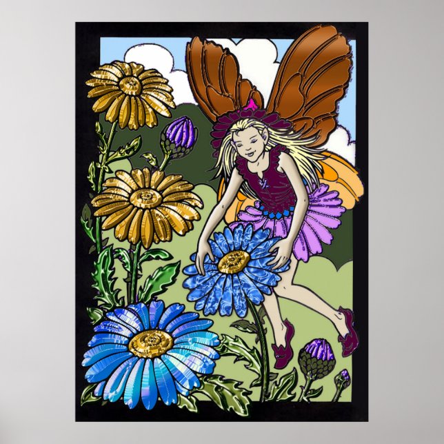 FAIRY MAGIC Kids Art Poster (Framsidan)