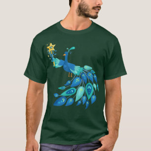 Fairy Magic Peacock Funny Cute Birds Kärlek T Shirt