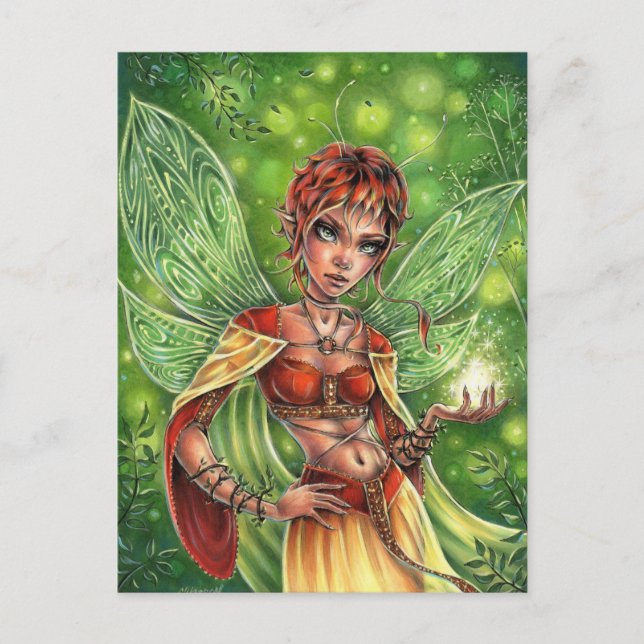 Fairy Magic Vykort (Framsida)