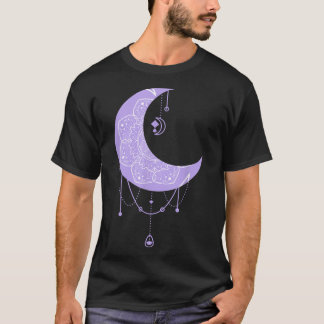 Fairy Måne Celestial Witch Graphic Tee