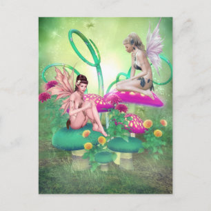 Fairy Meeting Vykort