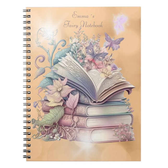 Fairy Notebook Anteckningsbok (Framsidan)