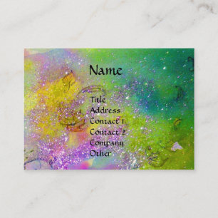 FAIRY OCH GRIFFIN Fantasy Watercolor Visitkort