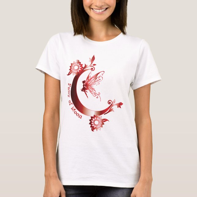 Fairy of moon Women Shirt T (Framsida)