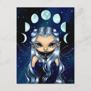 "Fairy of the Changing Måne"-vykort Vykort