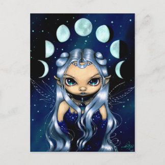 "Fairy of the Changing Måne"-vykort Vykort