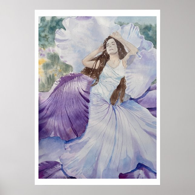 Fairy of the Irises Poster (Framsidan)