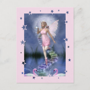 Fairy önskemål vykort
