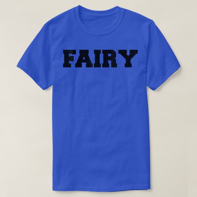 Fairy Ord Halloween Costume T Shirt (Design framsida)