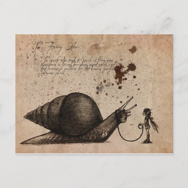 Fairy Ostler Vykort (Framsida)