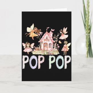 Fairy P P Magical Floral Birthday Girl Fairytale  Kort
