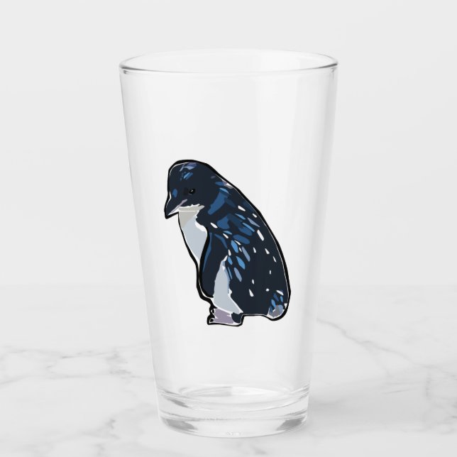 Fairy Penguin - Glass Tumbler Glaskopp (Framsida)