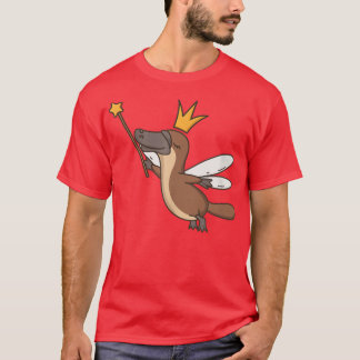 Fairy Platypus Wildlife Mystical Animal Platypus F T Shirt