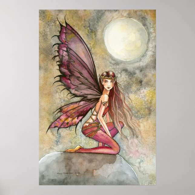 Fairy Poster Print av Molly Harrison (Framsidan)