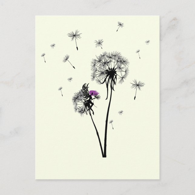 Fairy  postkarte vykort (Framsida)