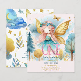 Fairy Princess 1st Birthday ONE Rosa Fairycore