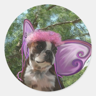 Fairy princess Amby Runt Klistermärke