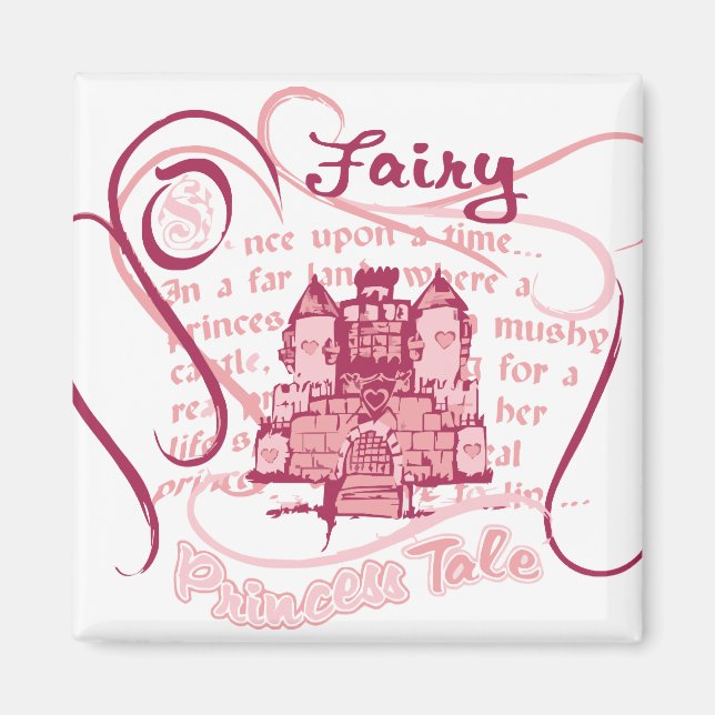 Fairy Princess Baby Magnet (Framsidan)