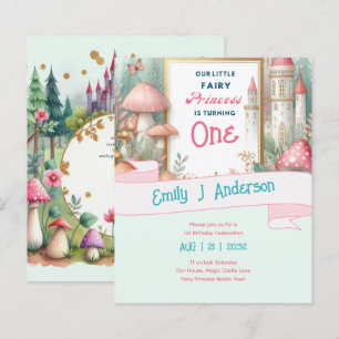 Fairy Princess Birthday 1 2nd 3rd Fairytale