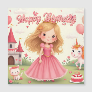 Fairy Princess Birthday i en Rosa Dream