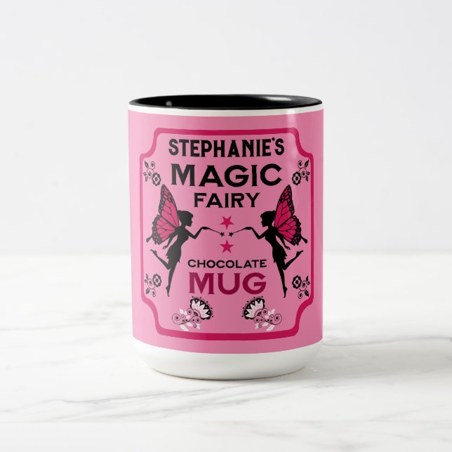 Fairy Princess Magic Chocolate Två-Tonad Mugg (Center)