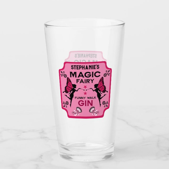 Fairy Princess Magic Gin Glaskopp (Framsida)