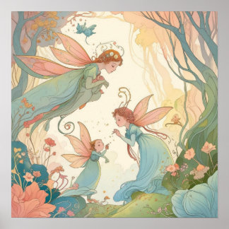 Fairy Princesses Poster