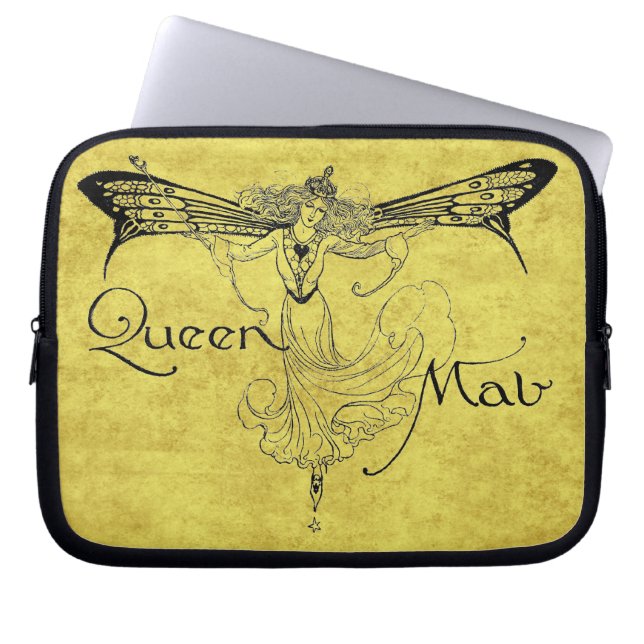 Fairy Queen Mab Laptop sleeve (Framsidan)