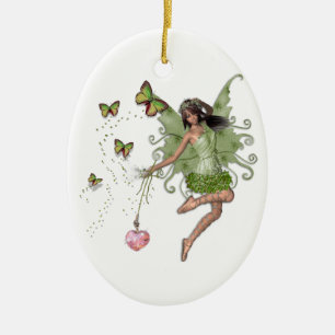 Fairy Queen-present Julgransprydnad Keramik