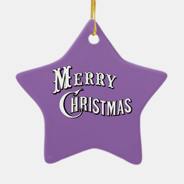 Fairy Queen-present Julgransprydnad Keramik (Baksidan)